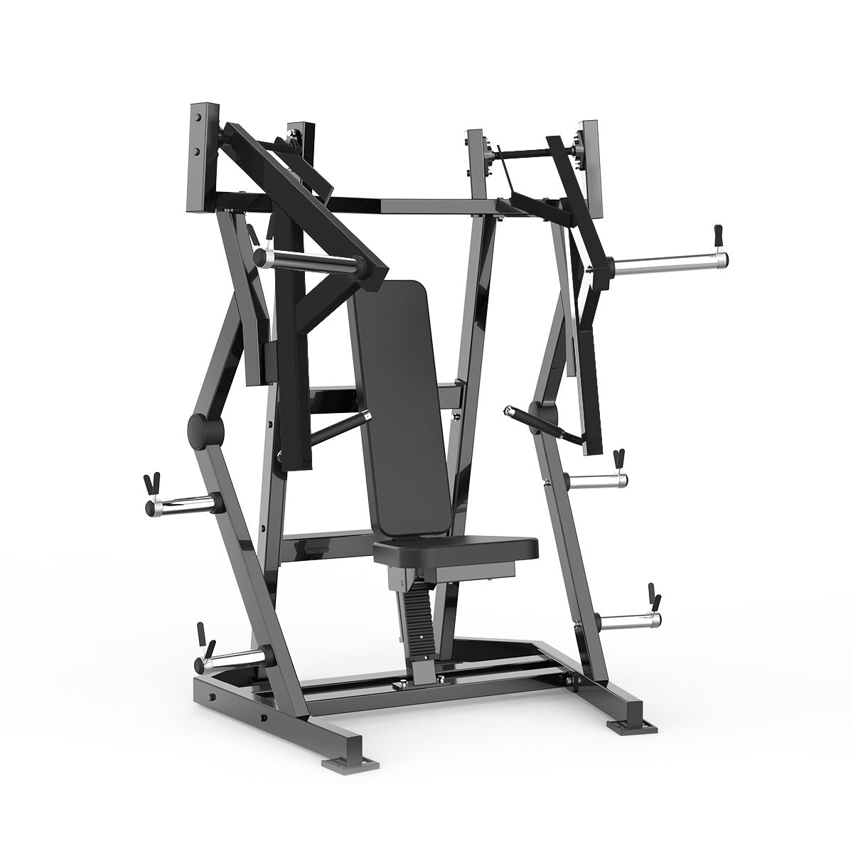 Lateral chest press discount machine