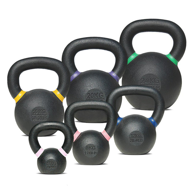 Gym discount kettlebell set